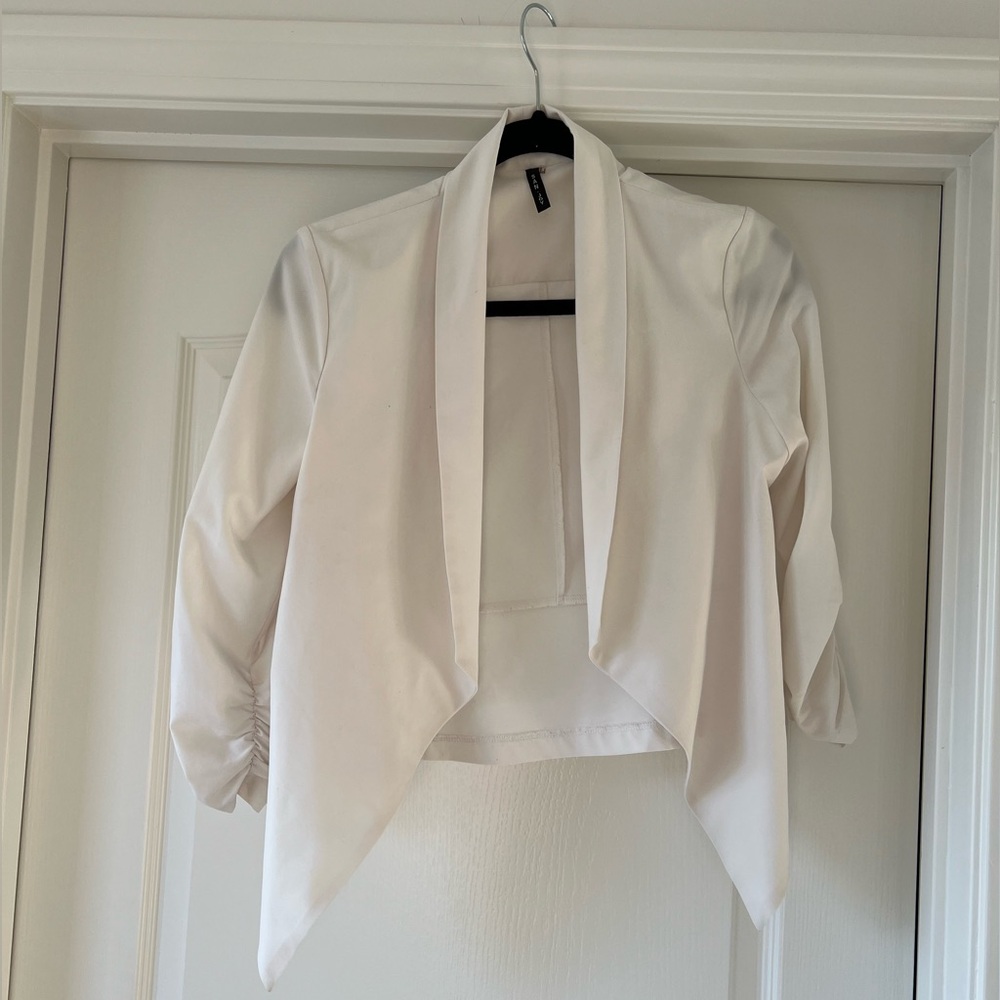 White blazer